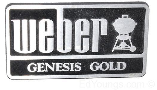 Genesis Gold Logo Label