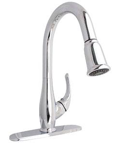 Chrome Single Pull Down Faucet