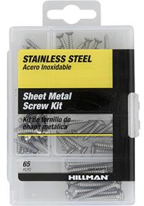 65Pc SS Sheet Metal Screws