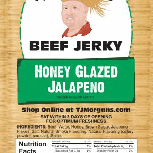 3OZ Honey Glazed Jalapeno Jerky