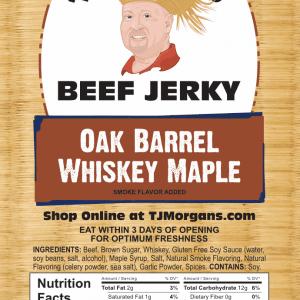 3OZ Oak Barrel Whiskey Jerky