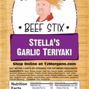 3OZ Garlic Teriyaki Beef Stix