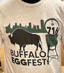 Medium Buff Eggfest Tee Shirt