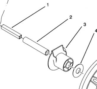 92-8039 Toro Axle Bushing