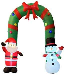 8' Inflatable Christmas Arch