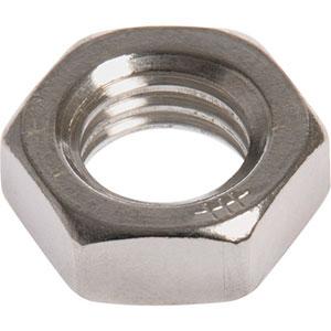 9/16-12 SS Hex Jam Nuts