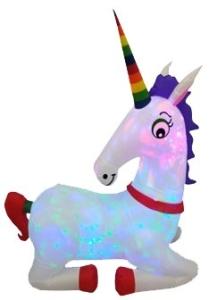 5' Inflatable Unicorn