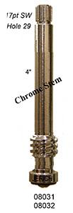 4" American Brass Hot Stem