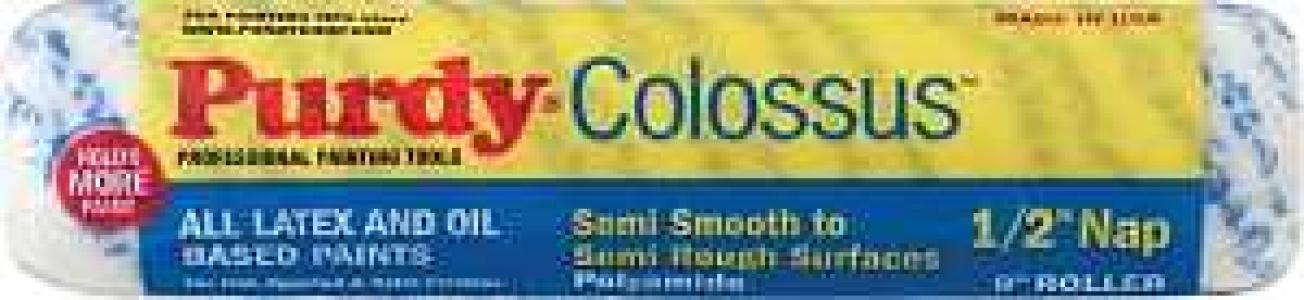 9" x 1/2" Colossus Roller Cover