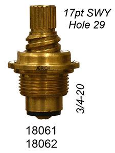17A Streamway Hot Stem Assy