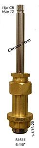 Royal Brass H/C Stem Assy