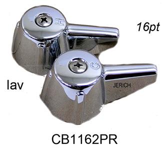 Central Brass CP Lever Handles