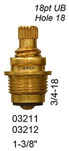 4 Union Brass Hot Stem Assy