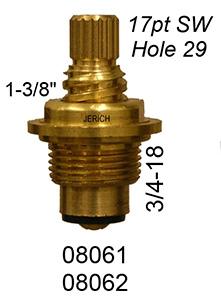 14 American Brass Hot Stem Assy