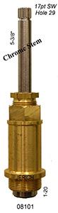 190 American Brass H/C Stem Assy
