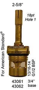 Am Standard Amarilis Cartridge