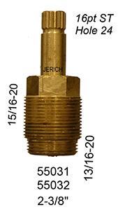 58A Sterling Hot Stem