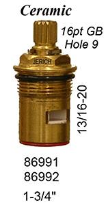 Gerber Hot Ceramic Cartridge