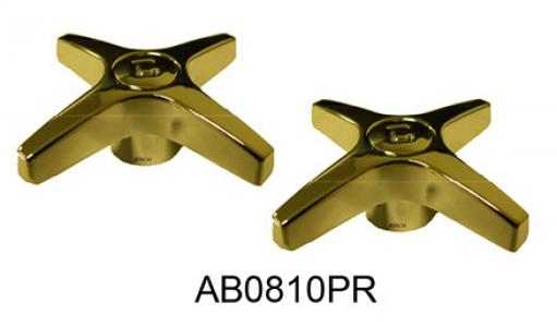 Am Brass CP Cross Handles