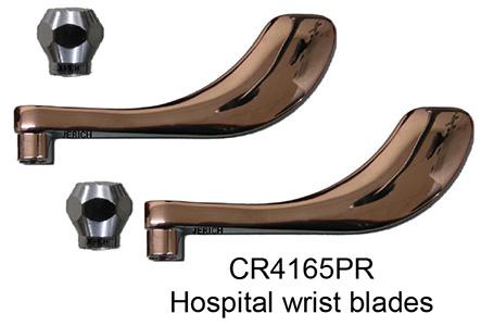 Pair Crane Wrist Blade Handles