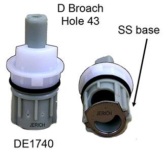 Delta Lavatory H/C Stem