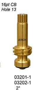 41E Central Brass Hot Stem