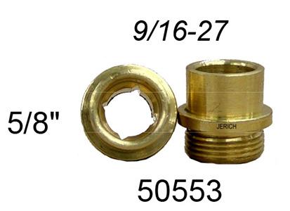 9/16-27x5/8 Indiana Brass Seat