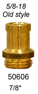 5/8-18x7/8 Union Brass Seat