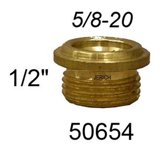 5/8-20x7/16 Royal Brass Seat