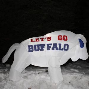 Med Let's Go Buffalo Inflatable