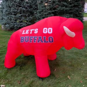 Lg Let's Go Buffalo Inflatable