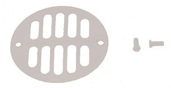 Nickel 3-3/8" Grill Set