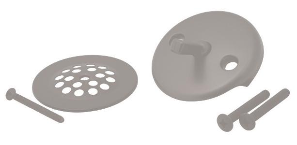 Nickel Trip Lever Drain Set