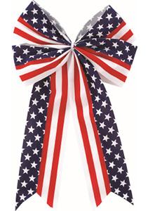 4Loop Elegant Patriotic Bow