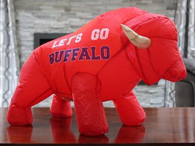 Mini Let's Go Buffalo Inflatable