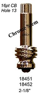 Central Brass Cold Stem Assy