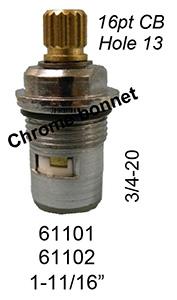 Royal Brass Stem Cold