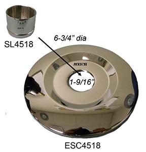 PP Round Escutch Plate