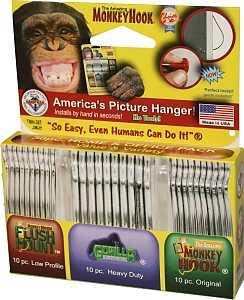 Monkey Hook 30pc Asst Hanger Kit