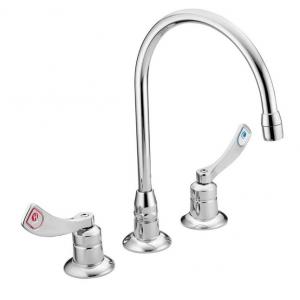 M-Dura Widespread Kitchen Faucet