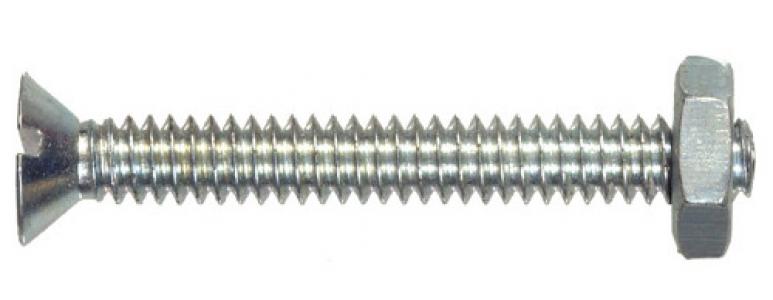 1/4-20x6 FH Mach Screw