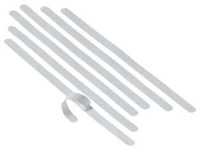 6PK White Bath Safety Treads