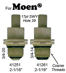 50H Moen Lav/Sink H/C Stem