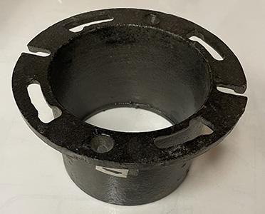 4x4 "C.I. Caulk  Flange