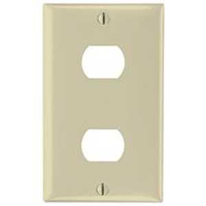 Ivory 1 Gang Despard Wallplate