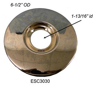 Bradley 6-1/2" Escutcheon Plate