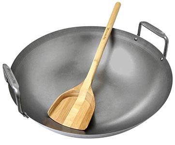 Carbon Steel Wok w/ Spatula