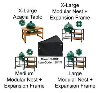 C-BGE Egg with Table Cover