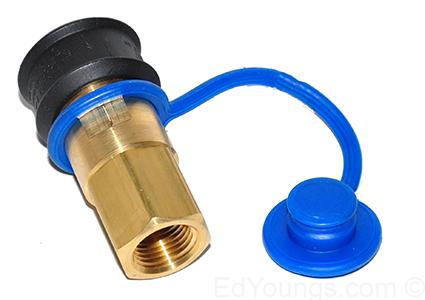 Nat Gas 1/2" QD Female Fitting